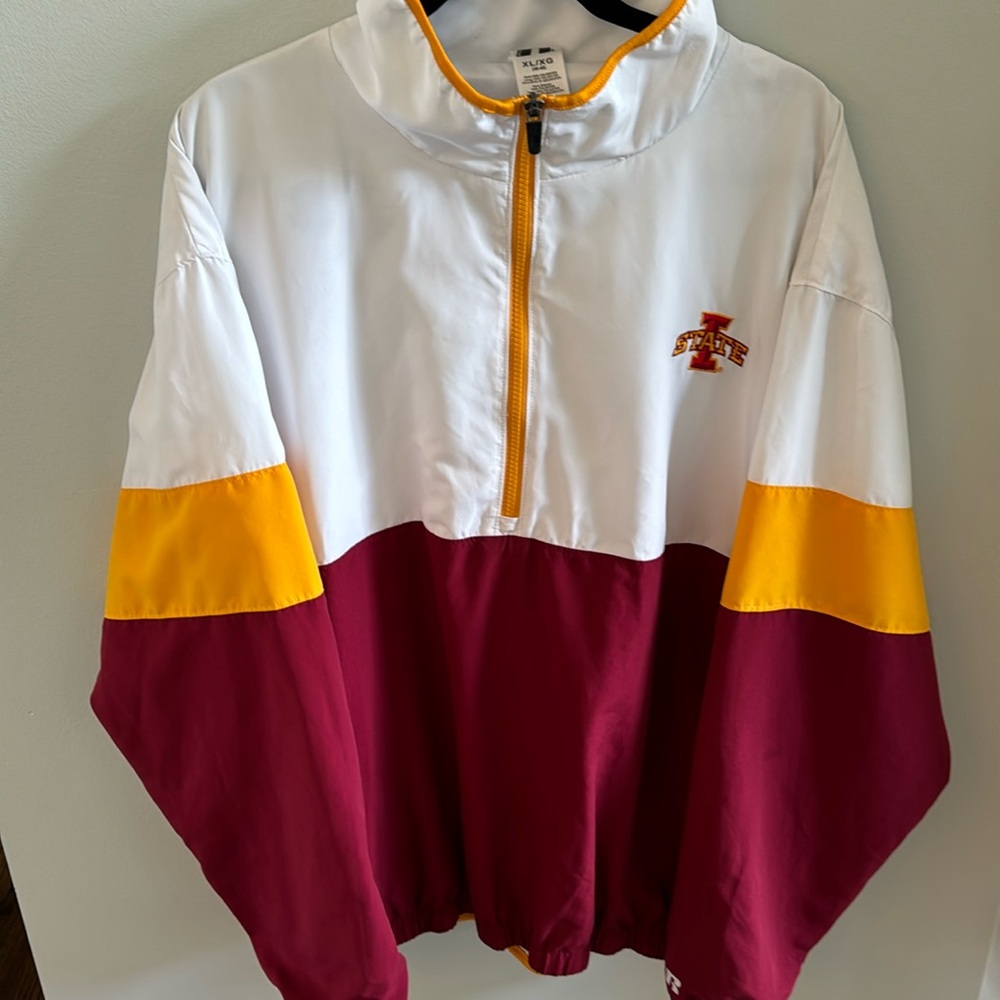 Men’s XL 46-48 Iowa State half zip pullover